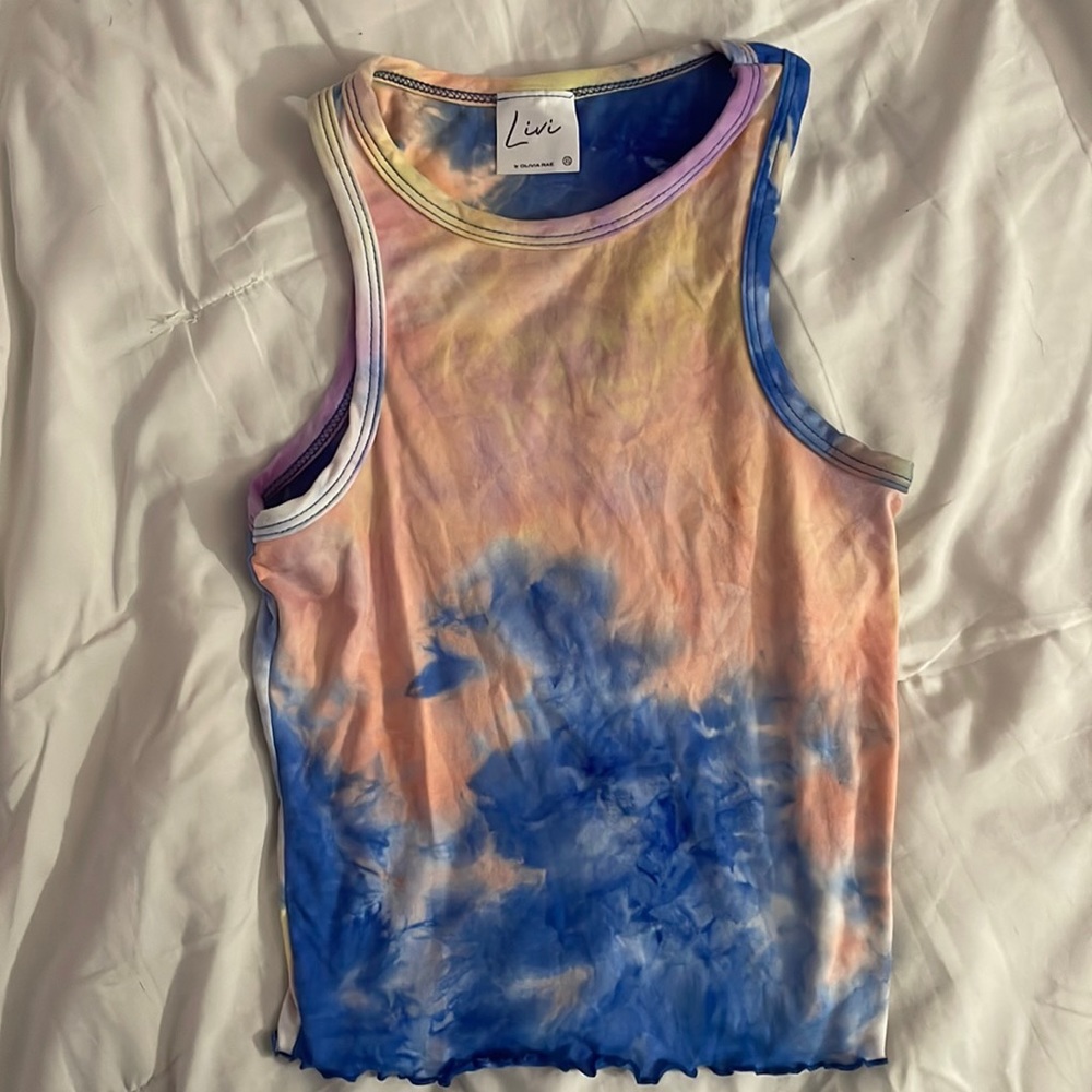 Tye dye tank